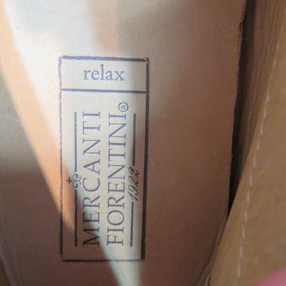 Men's Mercanti Fiorentini Leather Loafers Relax Driving Shoes MF-7865 - Picture 5 of 6